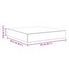 vidaXL &Eacute;tag&egrave;re murale flottante Blanc brillant 23x23,5x3,8 cm MDF