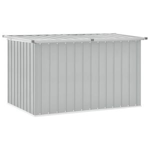 vidaXL Bo&icirc;te de rangement de jardin Gris 149x99x93 cm