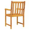 vidaXL Chaises de jardin lot de 2 Bois d'acacia solide