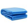 vidaXL Couverture de piscine rectangulaire 500x300 cm PE Bleu
