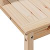 vidaXL Table de rempotage et &eacute;tag&egrave;res 82,5x50x109,5 cm bois massif pin