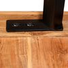 vidaXL Table de bar Bois massif d'acacia 60x60x107 cm