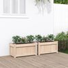 vidaXL Jardini&egrave;res 2 pcs bois de pin massif