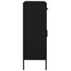vidaXL Armoire de rangement Noir 80x35x101,5 cm Acier