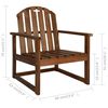 vidaXL Salon de jardin 4 pcs bois d'acacia solide