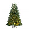 vidaXL Sapin de No&euml;l artificiel articul&eacute; avec 300 LED 240 cm