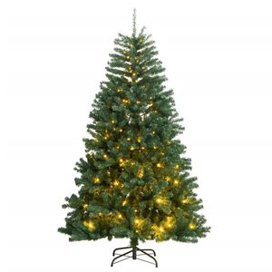 vidaXL Sapin de No&euml;l artificiel articul&eacute; avec 300 LED 240 cm