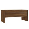 vidaXL Table basse Ch&ecirc;ne marron 102x50,5x46,5 cm Bois d'ing&eacute;nierie