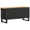 vidaXL Meuble TV 85x33x43,5 cm bois massif de manguier