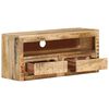 vidaXL Meubles TV 2 pcs 88x30x40 cm Bois de manguier solide