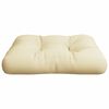 vidaXL Coussin de palette sable 58x58x10 cm tissu