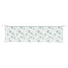 vidaXL Coussin de banc de jardin motif de feuilles 180x50x7 cm