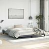 vidaXL Cadre de lit sans matelas gris foncé California velours
