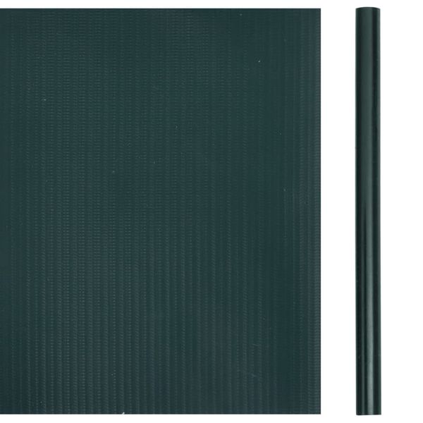 vidaXL &Eacute;cran d'intimit&eacute; de jardin PVC 35x0,19 m Vert mat