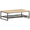 vidaXL Table basse 110x60x35 cm Bois de manguier massif