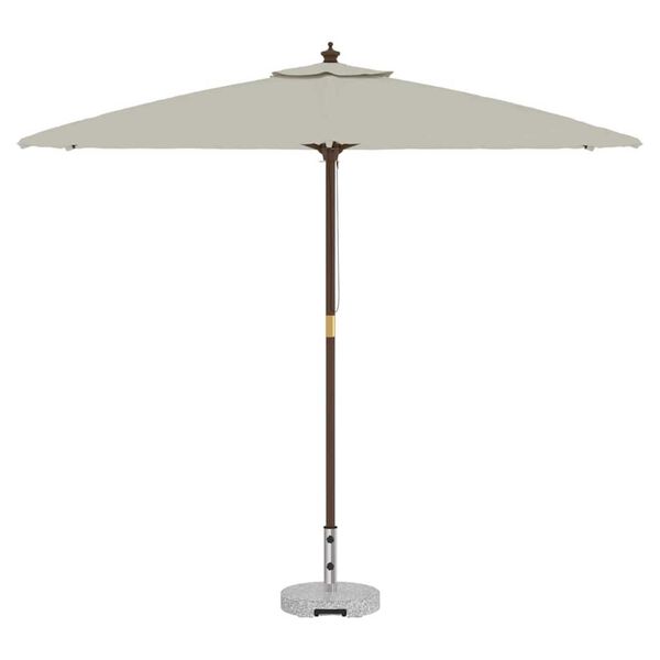 vidaXL Pied de parasol Gris 45 x 45 x 37.5 cm Granite