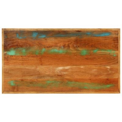 vidaXL Table basse 100x55x45 cm bois de récupération massif