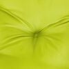 vidaXL Coussin de banc de jardin vert vif 120x(50+50)x7cm tissu oxford