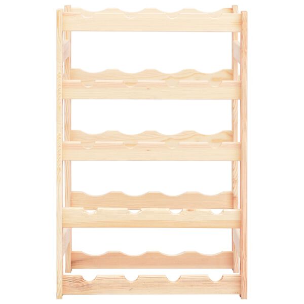 vidaXL Casier à bouteilles pour 20 bouteilles Pinède