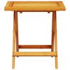 vidaXL Table d&rsquo;appoint de jardin 40x40x40 cm bois d'acacia massif