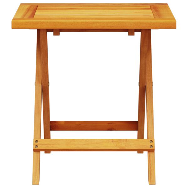 vidaXL Table d&rsquo;appoint de jardin 40x40x40 cm bois d'acacia massif