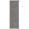 vidaXL Dessus de buffet HAMAR Gris clair 85x35x100 cm Bois de pin