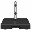 vidaXL Pied de parasol Noir 41 x 41 x 37 cm Granite