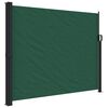 vidaXL Auvent lat&eacute;ral r&eacute;tractable vert fonc&eacute; 160x300 cm