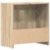vidaXL Armoire de salle de bain Ch&ecirc;ne sonoma Bois d'ing&eacute;nierie