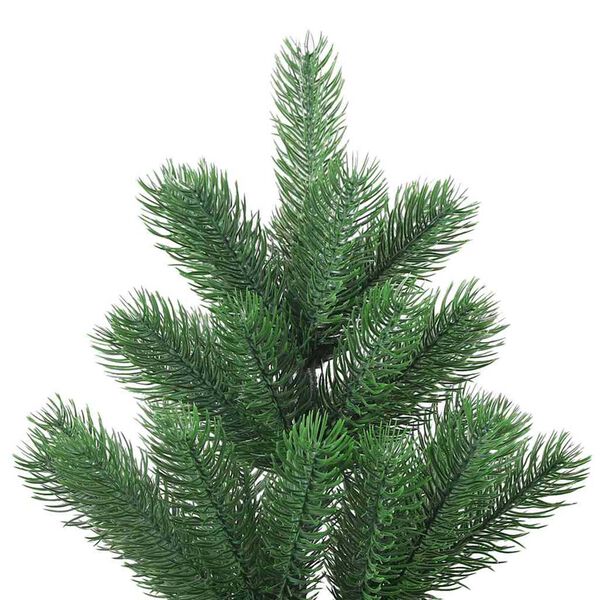 vidaXL Sapin de No&euml;l artificiel Nordmann avec LED et boules Vert 150cm