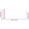 vidaXL Auvent lat&eacute;ral r&eacute;tractable 160 x 500 cm Cr&egrave;me