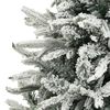 vidaXL Sapin de Noël artificiel à flocons de neige Vert 210 cm PVC/PE