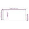 vidaXL Auvent lat&eacute;ral r&eacute;tractable de patio 100x300 cm Rouge