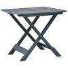 vidaXL Table pliable de jardin Vert 79x72x70 cm Plastique