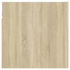 vidaXL Table de chevet Chêne sonoma 30,5x30x30 cm Bois d'ingénierie