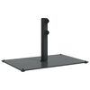 vidaXL Base de parasol pour m&acirc;ts &Oslash;32/38/48 mm 15 kg rectangulaire
