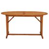 vidaXL Table de jardin 200x100x75 cm Bois d'eucalyptus solide