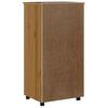 vidaXL Armoire roulante avec tiroirs MOSS bois de pin marron miel