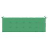 vidaXL Coussin de banc de jardin vert 150x50x3 cm tissu oxford