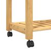 vidaXL Chariot de cuisine MONZA 84x40x88,5 cm bois massif de pin