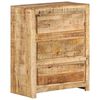 vidaXL Armoire à tiroirs 60x33x75 cm Bois massif de manguier