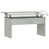 vidaXL Table basse gris b&eacute;ton 102x50,5x52,5 cm bois d'ing&eacute;nierie