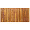 vidaXL Table de jardin 201,5x100x75 cm Bois d'acacia massif