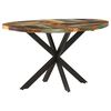 vidaXL Table à manger 140x80x75 cm Bois de récupération massif