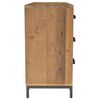 vidaXL Buffet Marron 110x35x70 cm Bois de pin massif