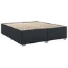 vidaXL Cadre de lit sans matelas noir similicuir