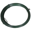 vidaXL Fil de liaison de cl&ocirc;ture 25 m 1,4/2 mm Acier Vert