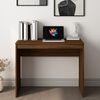 vidaXL Bureau Ch&ecirc;ne marron 90x40x72 cm Bois d'ing&eacute;nierie