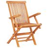vidaXL Ensemble &agrave; manger d'ext&eacute;rieur pliable 7 pcs Bois solide de teck
