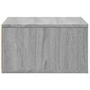 vidaXL Support d'imprimante sonoma gris 49x40x22,5cm bois d'ingénierie